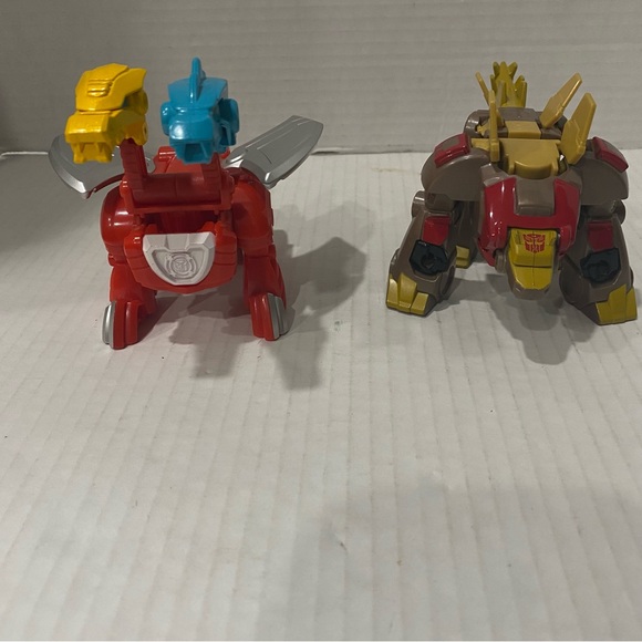 Transformers Dinobot Snarl And Heatwave Fire Bot Lot Of 2 - Picture 3 of 5